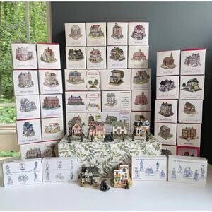 68+ Liberty Falls Village Americana‎ Collection Buildings Houses Shops *READ L80